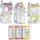  Monumi Set mit 3D-Malvorlagen Haus S – Rose, Delicious, Katze