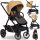  Kinderwagen, LEICHT, FALTBAR, WANDELBARER SITZ, 2in1, 0-22 kg