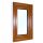 PVC-FENSTER 40 x 60 / 400 x 600 RU FENSTER LINKS GOLDENE EICHE MATTGLAS