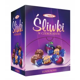   Luxuriöse Schokoladen-Pflaumen Bonbons, 2,5 kg Präsentationspackung