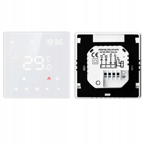  Tuya WiFi Thermostat Ferntemperaturregelung mit LCD Touch 3A