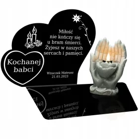    PERSONALISIERTER GRABKIES AUS ACRYL, EINGEGRABEN FÜR EINEN GROSSEN GRANER