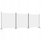 Paravent 3-Panel-Bildschirm 525x180 cm weiß