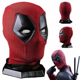  VOLLSTÄNDIGE DEADPOOL-STRICKMASKE für Cosplay