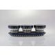  Bolesławiec Blumentopf 19 cm x 8 x 7,5 cm cremefarbene Keramik