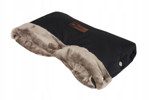  BabyLux Muff, Schlitten-Kinderwagenhandschuh mit Fell