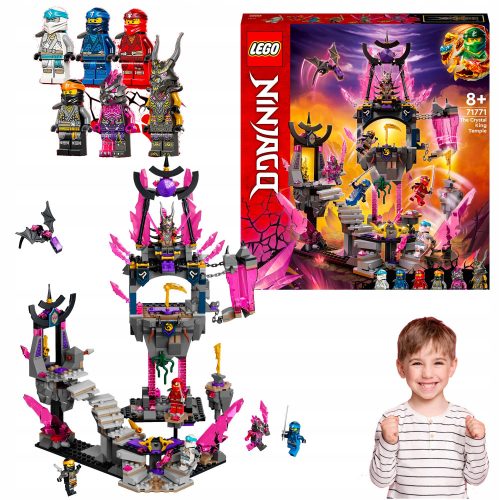  LEGO NINJA TEMPEL DES KRISTALLKÖNIGS GESTOHLEN WAFFE STEIN WÄCHTER