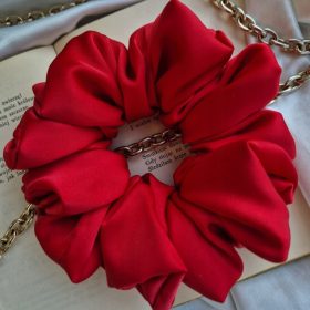  Einzelnes Gummiband ohne Gelenke, rot