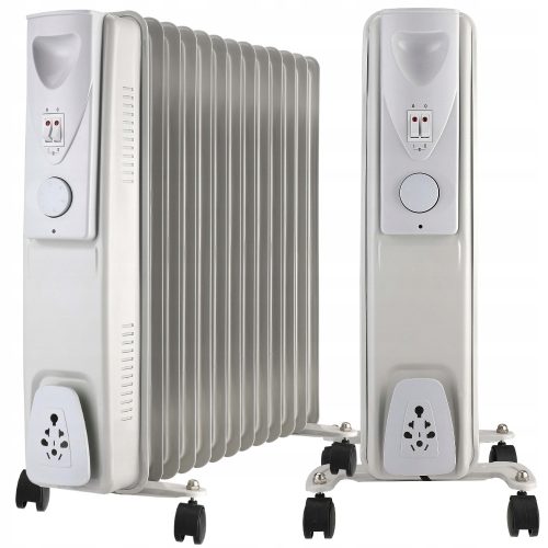  ELEKTRISCHER ÖLKÜHLER SUPERLEISTUNGSSTARKER THERMOSTAT 2500 W 13 RIPPEN