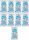 Roshen Milky Splash Toffi Karamellbonbons mit Milchfüllung, 1kg Packung
