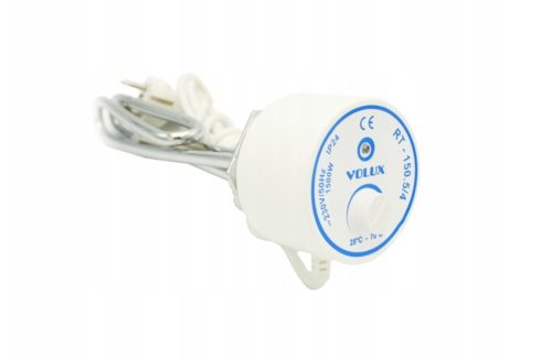  ELEKTRISCHE HEIZUNG MIT THERMO 1500 W 5/4'' GB01 GEBOGEN