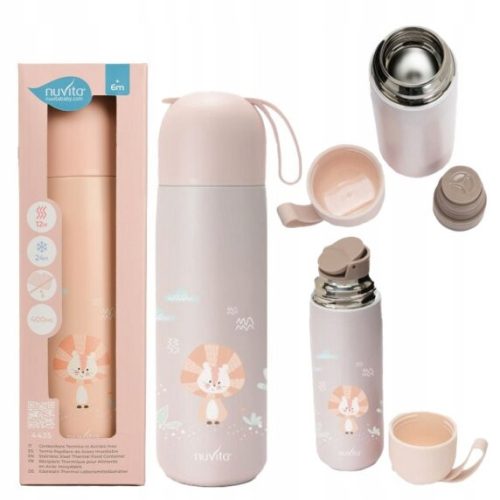  Nuvita Getränkethermoskanne 0,4 l, rosa