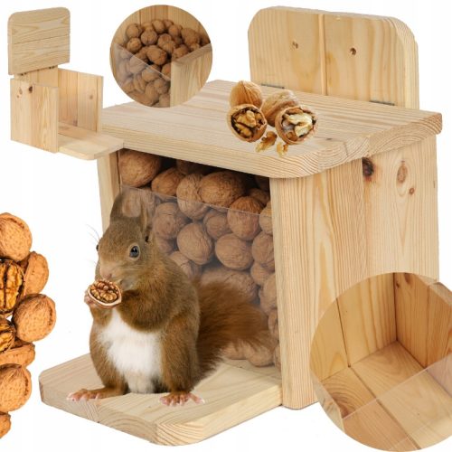  EICHHÖRNCHEN-FUTTERSCHRANK NATÜRLICHE NUSS-PANTRY