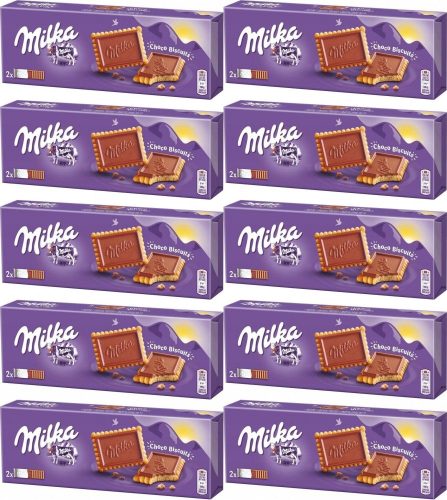Milka Choco Butterkekse mit Milchschokolade aus Alpenmilch 150g x10