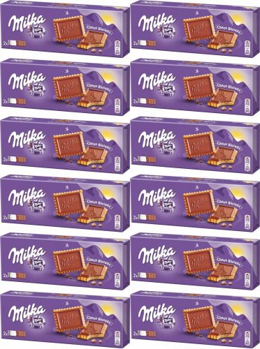 Milka Butterkekse mit Milchschokolade aus Alpenmilch 150g x12