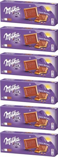 Milka Schoko Butterkekse mit Alpenmilch Schokolade 150g x6