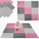 GROßES SCHAUMPUZZLE SCHAUMMATTE 9 EL EVA PUZZLE 180 x 180 DICKE 1 CM XXL