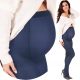  Umstandsstrumpfhose NAVY 70 den MICROFASER voll mit Phenome PANEL