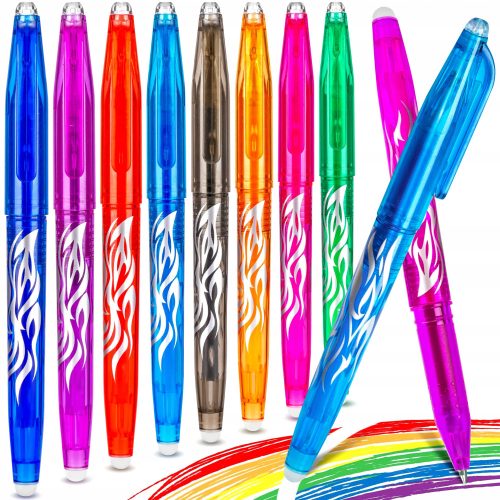  Radierbare, bunte Stifte, 8er-Set