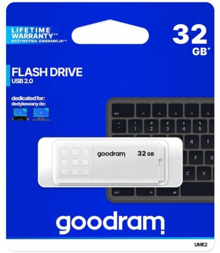  GOODRAM UME2 Pendrive 32 GB USB 2.0 weiß