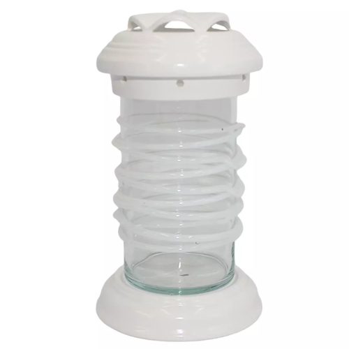  Keramikkerze Decor Pipe, LP39 weiß