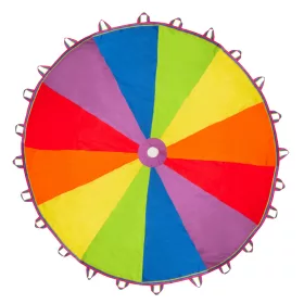    Animationsschal 3m Animationsfallschirm für Kinder, Regenbogen PROFESSIONAL