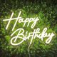  LED-Neonlicht-Inschrift HAPPY BIRTHDAY