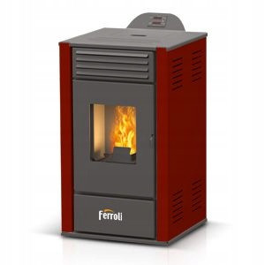 Ferroli-Pelletofen aus Stahl 6 kW