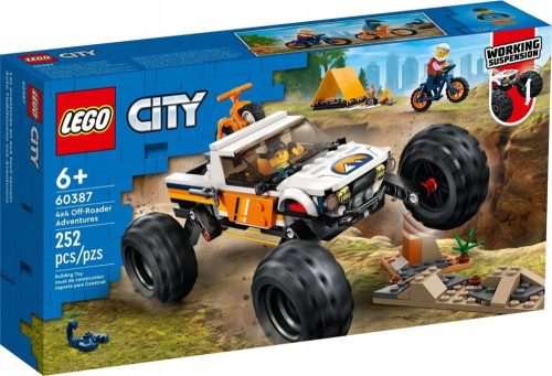  LEGO City 60387 Abenteuer in einem 4x4-Geländewagen
