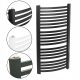Komin-Expert Wasserbadheizkörper 600 W 575 x 1220 mm schwarz