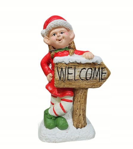  Weihnachtsfigur Elfe 35 cm