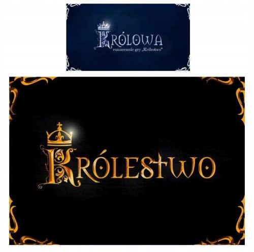  Brettspiel „Königreich von Kościuszko“ + Brettspiel „Königin von Kościuszko“ – Erweiterung des Brettspiels „Königreich“.