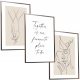 Bilder an der Wand 50x40 SET FRAME PAINTINGS POSTER FRAME HANDS FAMILY LOVE LOVE BOHO