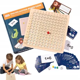    Multiplikationstabelle Logikspiel Multiplikationstabelle Zootiere Mehrfarbig