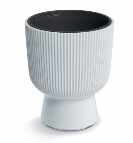 Prosperplast Blumentopf 24 cm x 24 x 30 cm Durchmesser 24 cm Kunststoff weiß