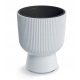  Prosperplast Blumentopf 24 cm x 24 x 30 cm Durchmesser 24 cm Kunststoff weiß