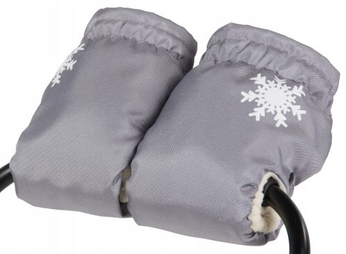  MUFF für den Kinderwagen, separate FLEECE-HANDSCHUHE + 2 Handschutzrollen PL