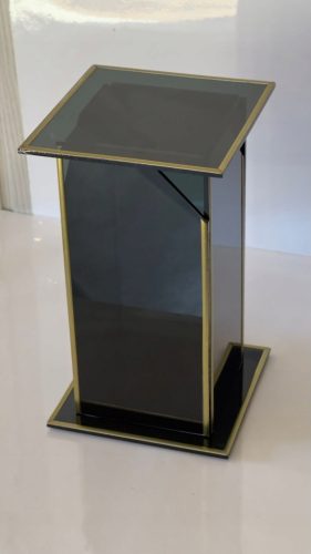  PERSONALISIERTES WINKELGLAS – MOM GROß, WEISSES SILBER