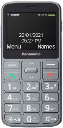  Panasonic KX-TU160EXG Mobiltelefon 32 MB 2G grau