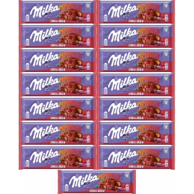   Milka Mmmax Choco Jelly - Großpackung Alpenmilch Schokolade mit Gummibärchen