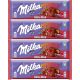 Milka Mmmax Choco Jelly – Vollmilchschokolade mit süßen Überraschungen, 250 g, 4er-Pack