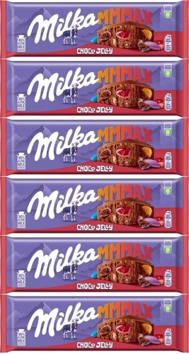 Milka Mmmax Choco Jelly - Alpenmilch Schokolade mit Gummijellys