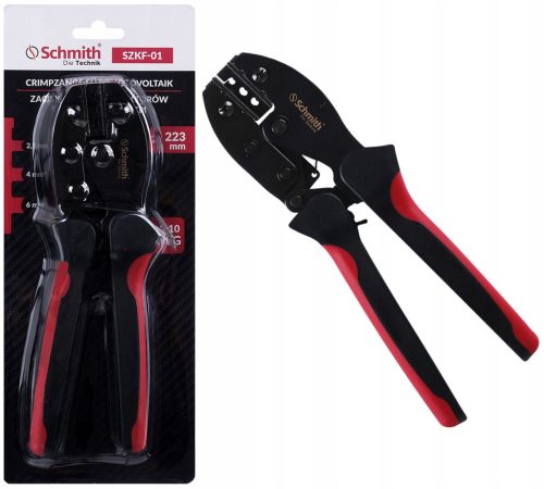 PRESSWERKZEUG FÜR MC4-ANSCHLÜSSE VON DRAHTKABELN SOLAR PHOTOVOLTAIK SCHMITH