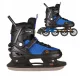  HERREN-SKATES 39-43 GUMMI-ROLLENKATES 2in1