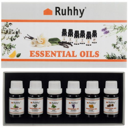 Essentielle Öle Ätherische Öle Set x 6 10 ml natürliches Aromatherapie-Duftöl