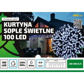  Lichtvorhang Ok, 51 - 100 Lichter