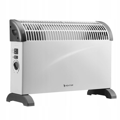 Heatum 2000 W Elektroheizkörper, schwarz, 39,5 x 57,5 mm