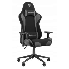    Genesis NITRO 440 G2 Gaming-Stuhl, schwarzer und grauer Stoff