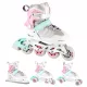  2-in-1-Inline-Skates für Damen, solide ABEC-7-Skates, Größe 39–43