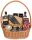  Geschenkkorb mit Honigtrüffel, Tee und Premium-Delikatessen-Set